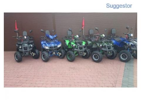 Quad 125 koła 7 cali alarm regulacja prędkośći